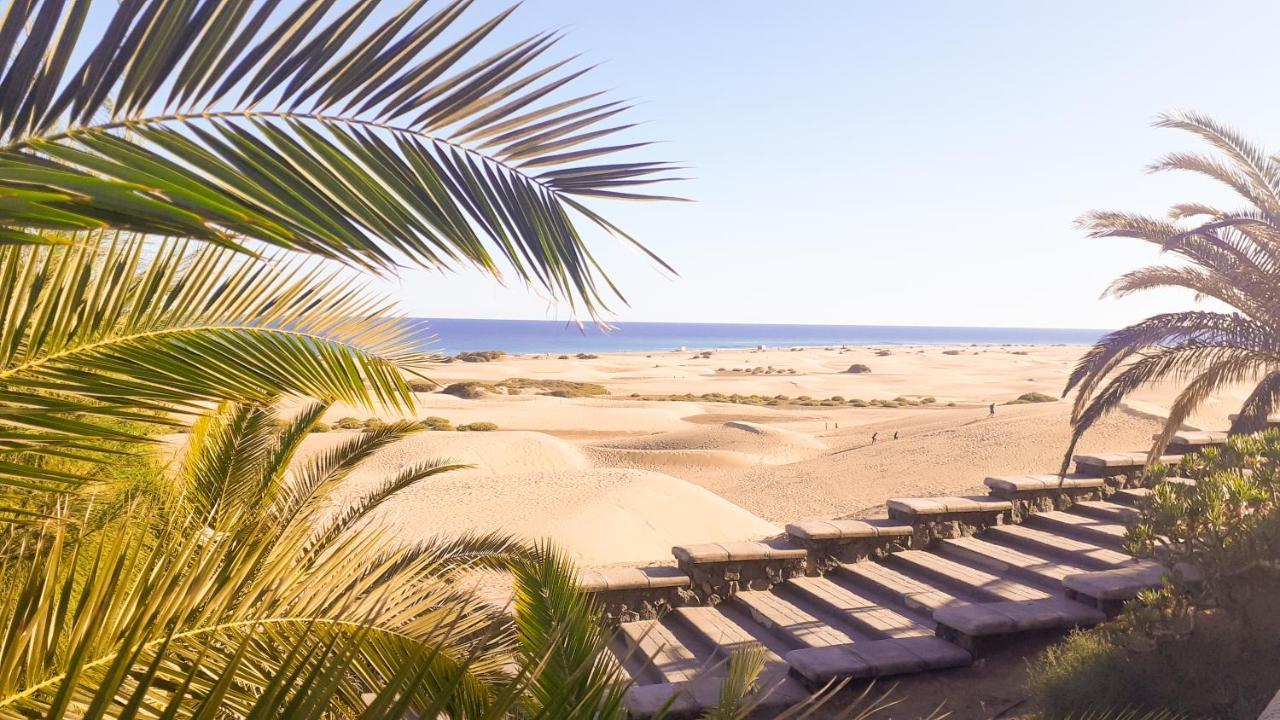 Playa Del Ingles, 4 Min A Pie De La Playa Apartman Maspalomas  Kültér fotó