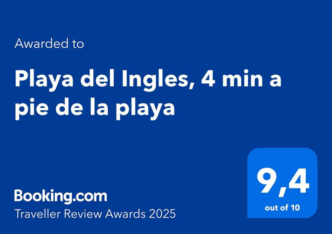 Playa Del Ingles, 4 Min A Pie De La Playa Apartman Maspalomas  Kültér fotó